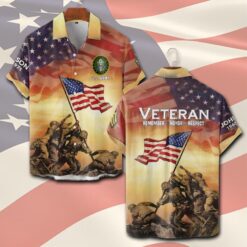 US Army, E 5 Army Sergeant - Short Sleeve Button Shirt