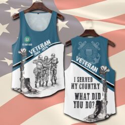 US Coast Guard, E 3 Blue - Tank-Top