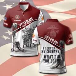 US Marine Corps, Thank a Veteran - Polo Shirt