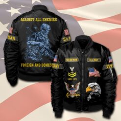 US Navy, Anchors Aweigh - Bomber Jacket