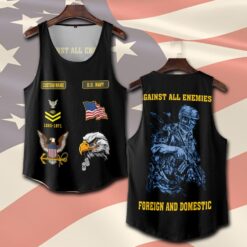 US Navy, Proud Veteran - Tank-Top