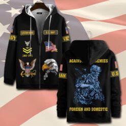 US Navy, Defender of Freedom - Zip Hoodie