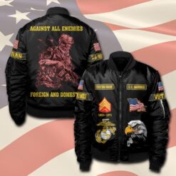 US Marine Corps, I Walked The Walk - Bomber Jacket