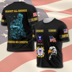 US Coast Guard, No One Fights Alone - T-Shirt