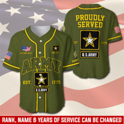 US Army, W 2 Army Chief Warrant Officer 2 - Baseball Jersey