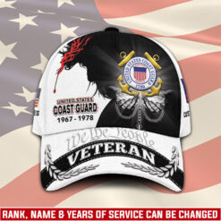 US Coast Guard, Honoring All Who Served - Classic Cap