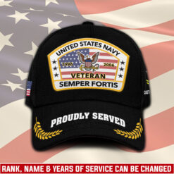 US Navy, Proud To Have Served - Classic Cap
