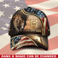 US Coast Guard, Land Of The Free, Because Of The Brave - Classic Cap