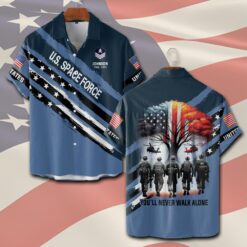 US Space Force - Short Sleeve Button Shirt