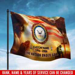 US Navy, Life And Pride - Flying Flag 3×5 Feet(90×150 Cm)