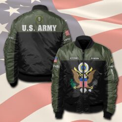 US Army, No One Gets Left Behind - Bomber Jacket