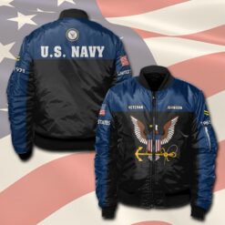 US Navy, E 5 Gold - Bomber Jacket