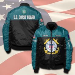 US Coast Guard, Born Ready - Bomber Jacket