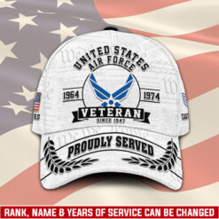 US Air Force, Land Of The Free, Because Of The Brave - Classic Cap