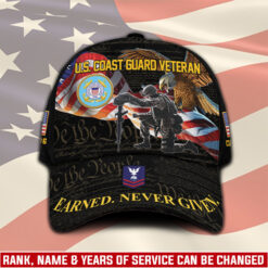 US Coast Guard, E 8 Gold - Classic Cap