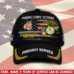 US Marine Corps, E 7 Marines Gunnery Sergeant - Classic Cap