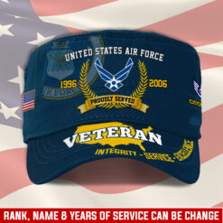 US Air Force , Remember - Honor - Respect - Military Cap