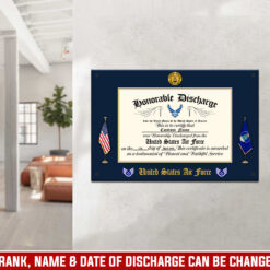 US Air Force , O 5 Air Force Lieutenant Colonel - Printed Metal Sign 8x12in