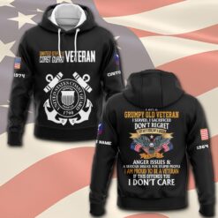 US Coast Guard, Lest We Forget - Hoodie
