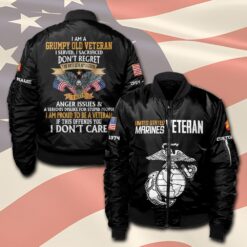 US Marine Corps, E 8 Marines First Sergeant - Bomber Jacket