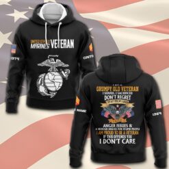 US Marine Corps, Honoring All Who Served - Hoodie