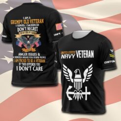 US Navy, E 9 Gold - T-Shirt