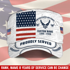 US Air Force , Land Of The Free, Because Of The Brave - Military Cap