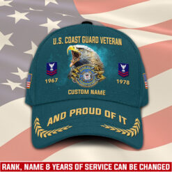 US Coast Guard, E 7 Red - Classic Cap