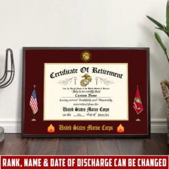 US Marine Corps, Honor, Duty, Service - Poster 36x24in