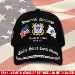 US Coast Guard, E 6 Gold - Classic Cap