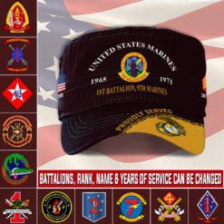 Marine Battalion, O 4 Marines Major - Military Cap