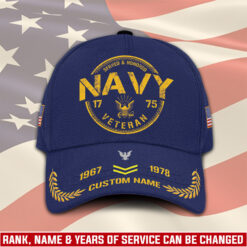 US Navy, E 5 Red - Classic Cap