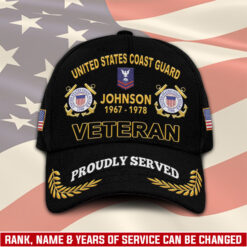 US Coast Guard, E 6 Red - Classic Cap