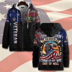 US Army, Thank a Veteran - Zip Hoodie