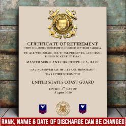 US Coast Guard, Semper Paratus - Canvas (With Frame) 20x16in