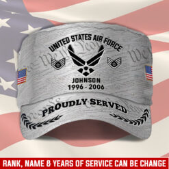 US Air Force , Proud Veteran - Military Cap