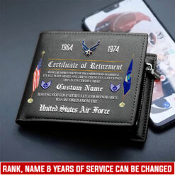 US Air Force , O 3 Air Force Captain - Man Wallet