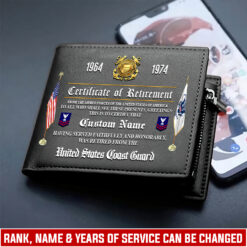 US Coast Guard, No One Gets Left Behind - Man Wallet