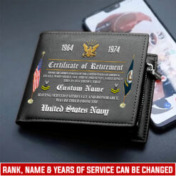 US Navy, E 4 Red - Man Wallet