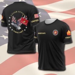 US Marine Corps, Proud Veteran - T-Shirt