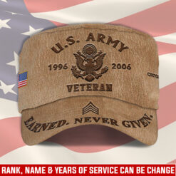 US Army, Duty, Honor, Country - Military Cap