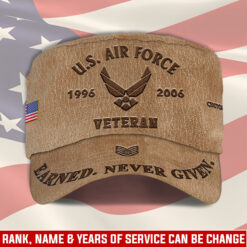 US Air Force , We Own The Sky - Military Cap