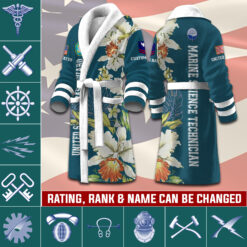 Coast Guard Rating, E 3 Red - Night Gown