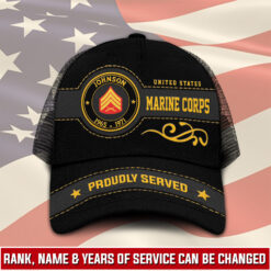 US Marine Corps, Proud To Have Served - Mesh Cap