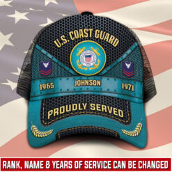 US Coast Guard, Defender of Freedom - Mesh Cap
