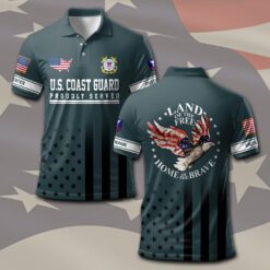 US Coast Guard, Life And Pride - Polo Shirt