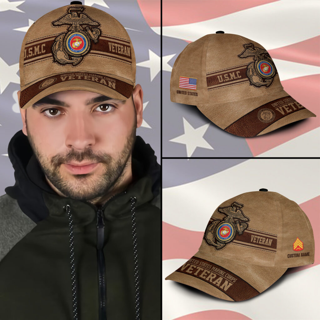 US Marine Corps, E 8 Marines Master Sergeant – Classic Cap – Proud US ...