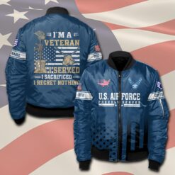 US Air Force , Remember - Honor - Respect - Bomber Jacket