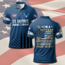 US Air Force , No One Fights Alone - Polo Shirt