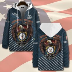 US Navy, No One Fights Alone - Zip Hoodie